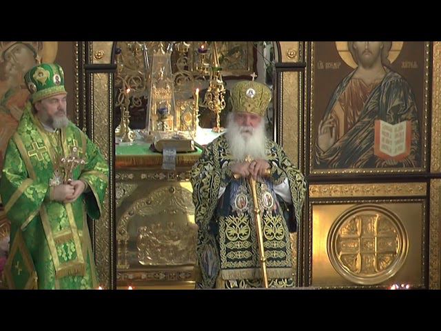 Проповедь по отпусту в День Святой Троицы в д. Острово 20_06_21 смотреть онлайн