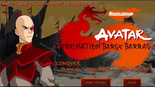 Avatar - Fire Nation Barge Barrage Game Music смотреть онлайн