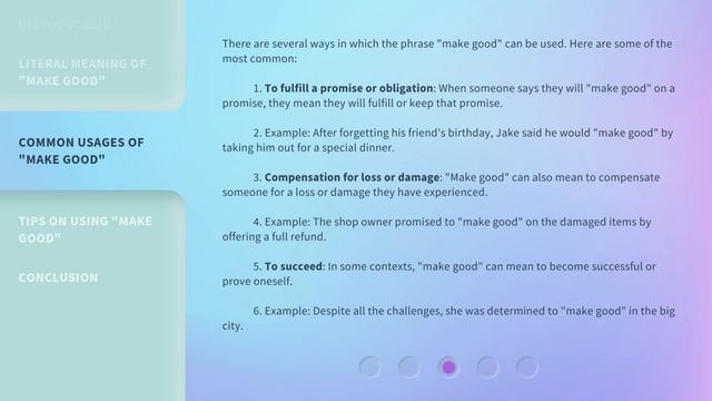 "Make Good" Deciphered: Understanding English Phrases смотреть онлайн