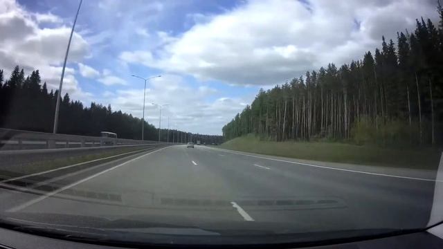 Трасса Екб-Пермь 1-47 км, новый жд-мост Героев Хасана, мост через Каму и шоссе космонавтов, май 201 смотреть онлайн