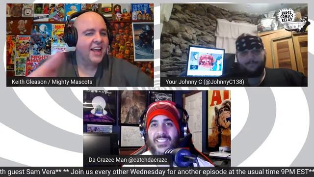 Indie Comics Relay with Guest Samuel Vera смотреть онлайн
