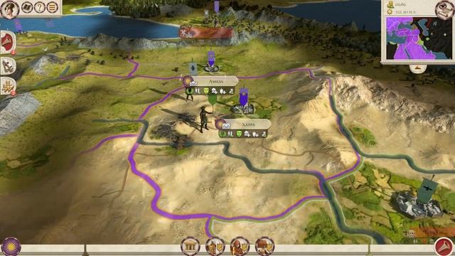Rome Total War REMASTERED ALEXANDER Часть: 8 Скифская Угроза смотреть онлайн
