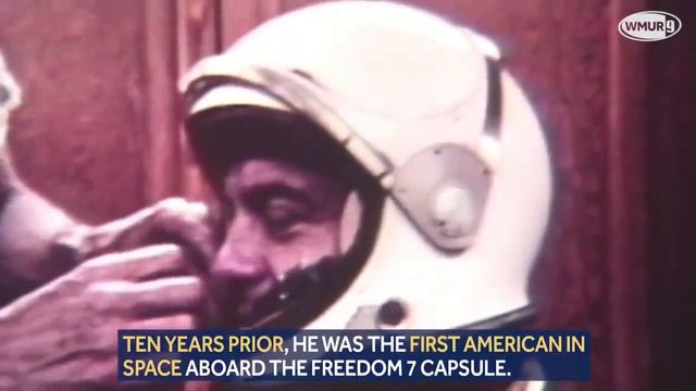 NH native Alan Shepard walked on moon 51 years ago смотреть онлайн