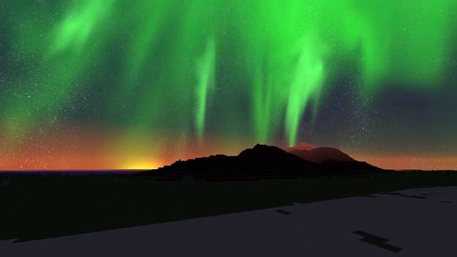 Stingray's Aurora Borealis Custom Sky! MINECRAFT смотреть онлайн