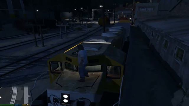 почему в GTA 5 поезда ездят без машиниста ? смотреть онлайн