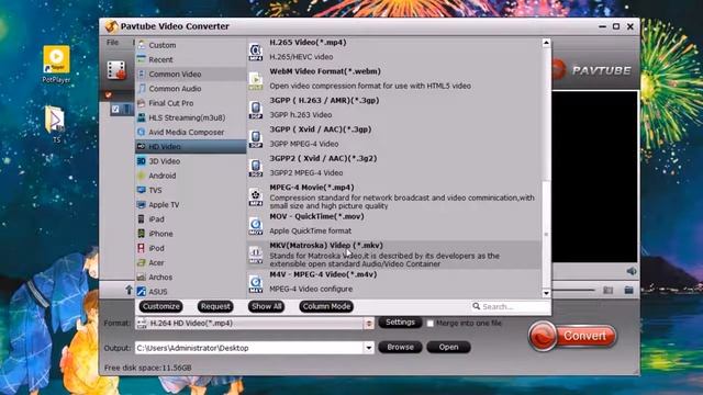 How to convert TS to MKV for playback with VLC Media Player? смотреть онлайн