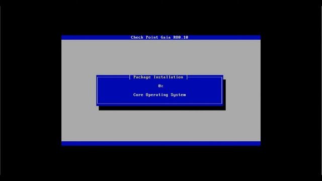 Checkpoint R80.10 GAIA installation on VMware смотреть онлайн