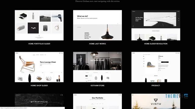 Gotham - Responsive Creative WordPress Theme Jonah Karl смотреть онлайн