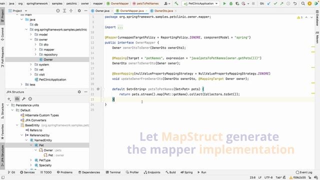 How to create DTO and MapStruct Mapper for JPA Entity | JPA Buddy смотреть онлайн