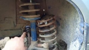 Как Сжать Пружину на Стойке Амортизатора Без Съемника! Замена пружины.