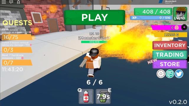 ALL NEW CODES WORKING In NEW GAME ZOMBIE STRIKE SIMULATOR! [Roblox] смотреть онлайн