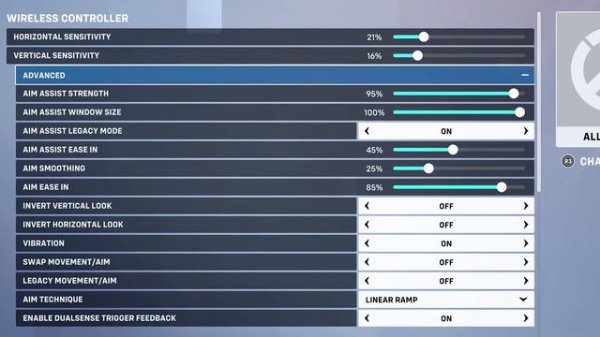 Overwatch 2: Advanced Aim Settings - (PS5 – PS4 – PC – Xbox) | All hero Settings & Tips