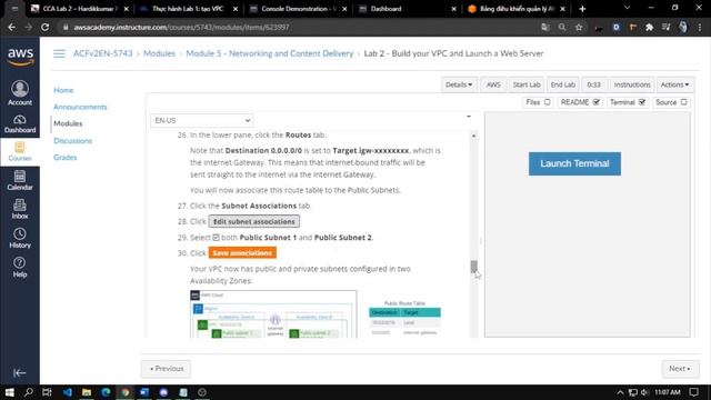 19110031 Nguyễn Hoàng Nhật - Lab Cloud Computing - Tạo VPC смотреть онлайн