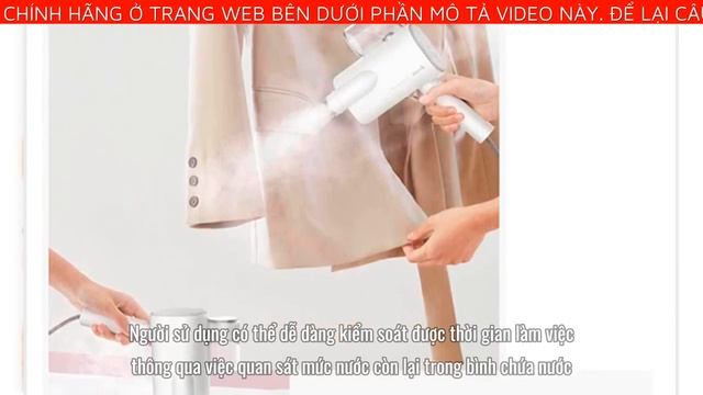 BÀN ỦI HƠI NƯỚC CẦM TAY HS011 - THIẾT KẾ NHỎ GỌN, TIỆN LỢI MANG ĐẾN CHO NGƯỜI TIÊU DÙNG смотреть онлайн