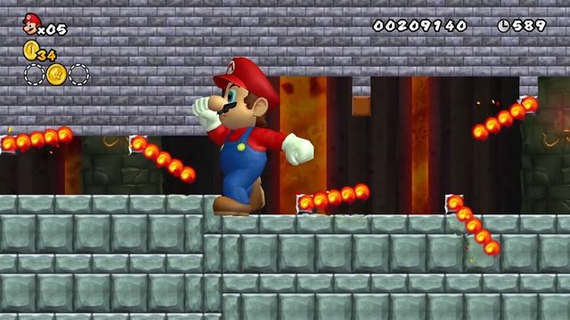 Giant New Super Mario Bros. Wii Wonderland - Walkthrough - #02 смотреть онлайн