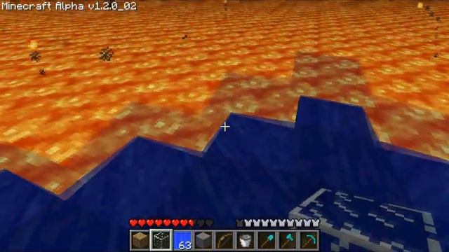 Minecraft - Adding water to the Nether смотреть онлайн