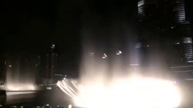 Поющие фонтаны в Дубае Январь 2014 года смотреть онлайн