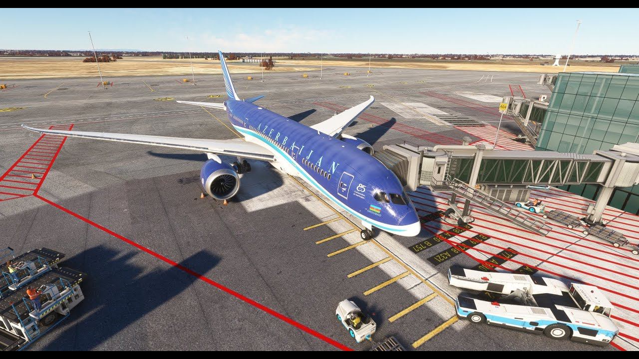 UBBB (БАКУ) - URSS (СОЧИ) | B787-800 KURO | AHY8631 | MSFS2020