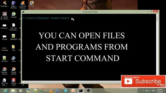 How to run file/program from Windows CMD смотреть онлайн