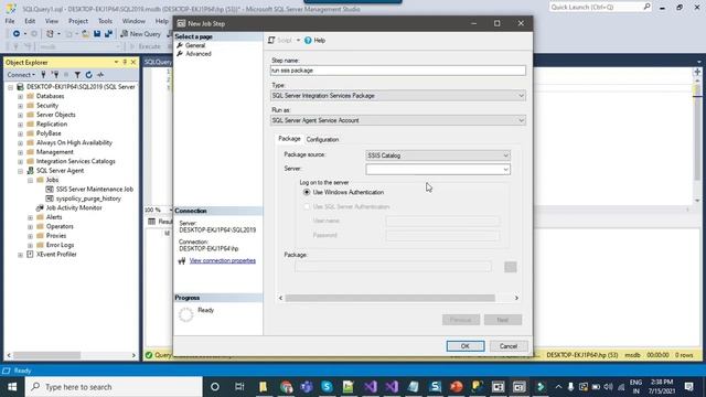 16 Execute SSIS Package from Stored Procedure\SQL Query смотреть онлайн