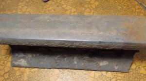 Самодельный токарный станок -  Рельсы, Пластина.