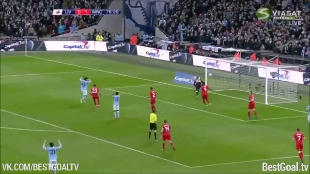 Ливерпуль  1:1 (пен. 1:3) Манчестер Сити. Обзор матча и видео голов