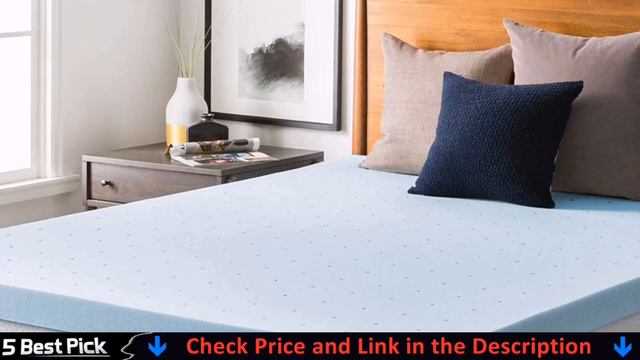 Top 5 🏆 Best Memory Foam Mattress Topper Reviews In 2020