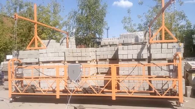 Динамические испытания фасадного подъемника Dr.Weis ZLP-630 согласно ГОСТУ 27372-87