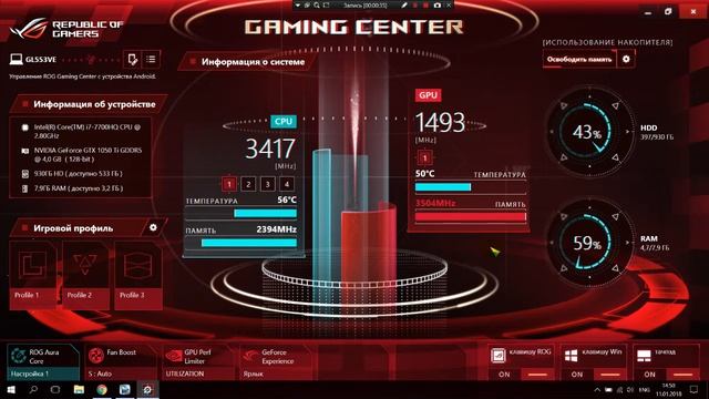 Asus Rog GL553VE-FY022 Oбзор игрового ноутбука смотреть онлайн