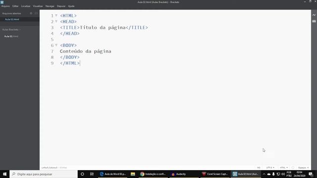 Personalizando e configurando o Brackets смотреть онлайн