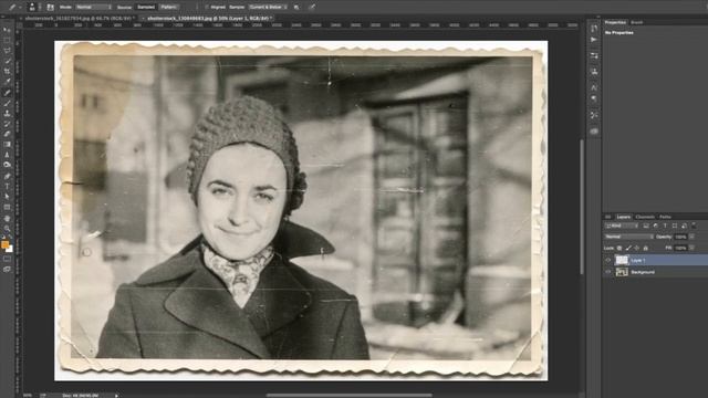 Уроки фотошопа: Как восстановить старую фотографию смотреть онлайн