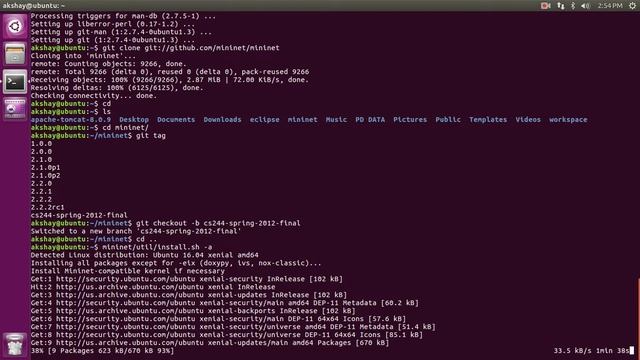 mininet installation on ubuntu смотреть онлайн