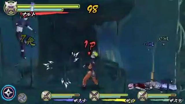 Naruto Shippuden: Ultimate Ninja Heroes 3 All Characters [PSP] смотреть онлайн