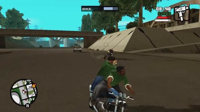 Grand Theft Auto San Andreas Remastered Walkthrough w/ Jay WalkZ Part 15 - Just business смотреть онлайн