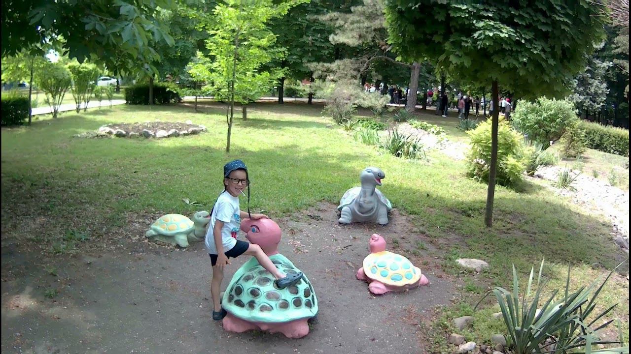 Омск-Новороссийск 7 день нашей поездки. Станица Каневская. Гуляем по парку, зоопарку и т.д. смотреть онлайн