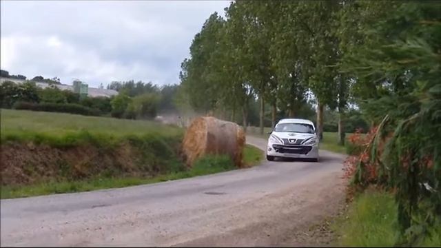 Gaëtan AQUILINO Et Annabelle LE PAGE - Rallye De Bretagne - Vidéo Alexandre Peugeot 408