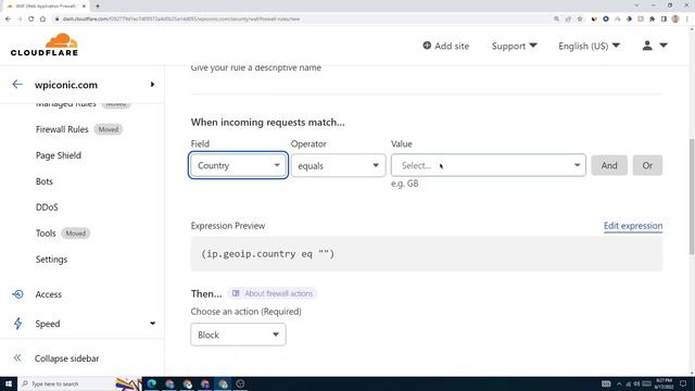 Block Your Website in Specific Country | Using CloudFlare смотреть онлайн