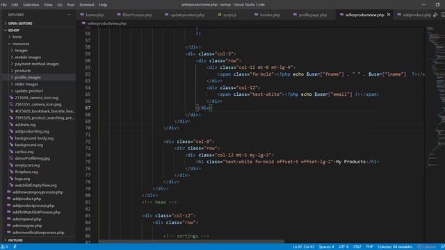 Web Programming | Design a Seller's Store page using Bootstrap | #15 смотреть онлайн