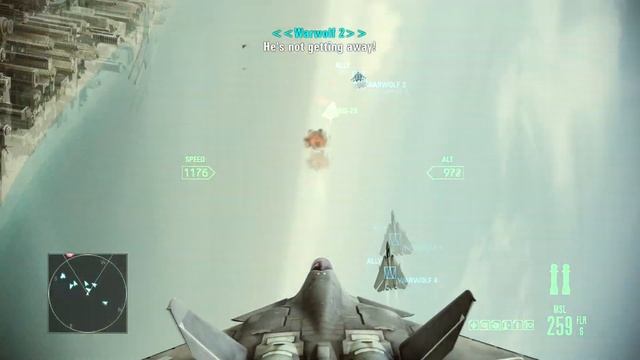 Ace Combat Assault Horizon CFA-44 Nosferatu Gameplay | Elite смотреть онлайн