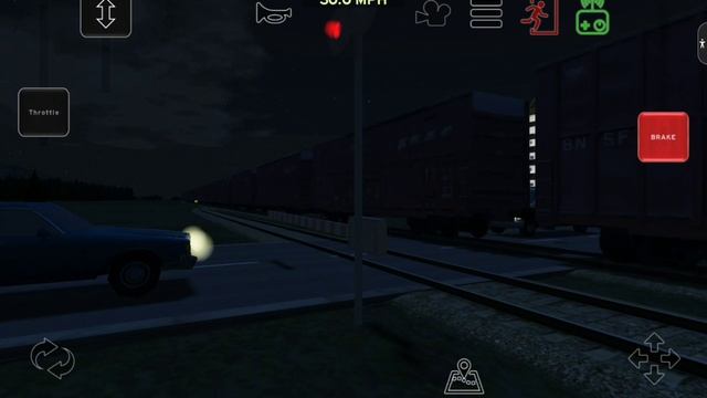 Big Boy 4006 Pulls 50-Car Freight Train at Midnight | Train and Rail Yard Simulator смотреть онлайн
