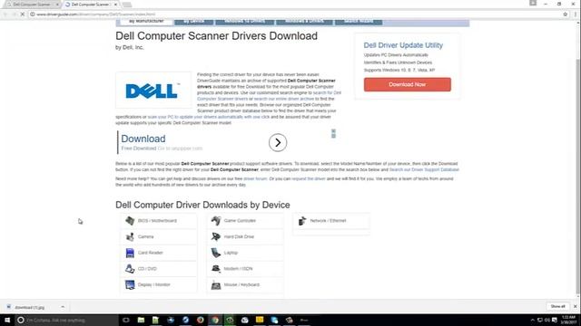 Dell Computer Scanner Drivers Download (win,10,8,7,xp) смотреть онлайн