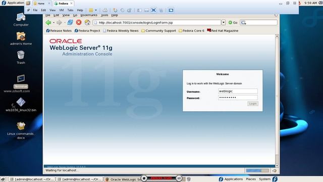 how to start server & open admin server console in linux смотреть онлайн