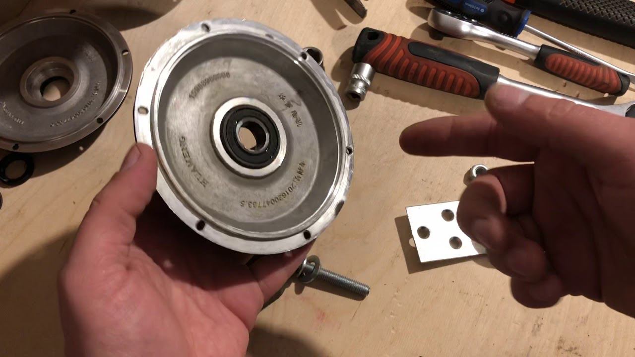 Замена подшипников на моторе Ultron T 108