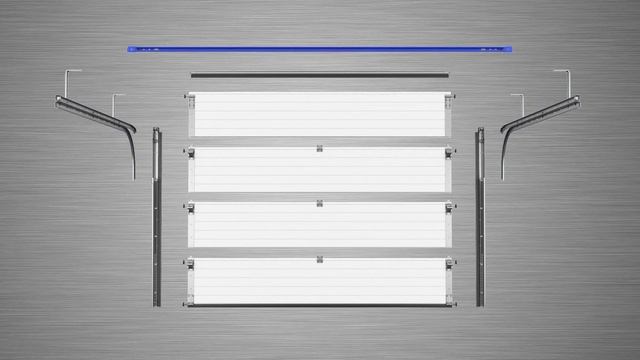 Návod na montáž sekčních garážových vrat DoorHan RSD01 v2 смотреть онлайн