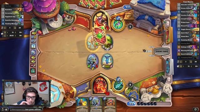 FASTEST Deck to Climb With!!! - Face Hunter - Hearthstone Alterac смотреть онлайн