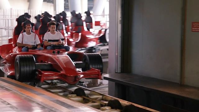 Ferrari World Abu Dhabi | Charles Leclerc and Carlos Sainz Jr. смотреть онлайн
