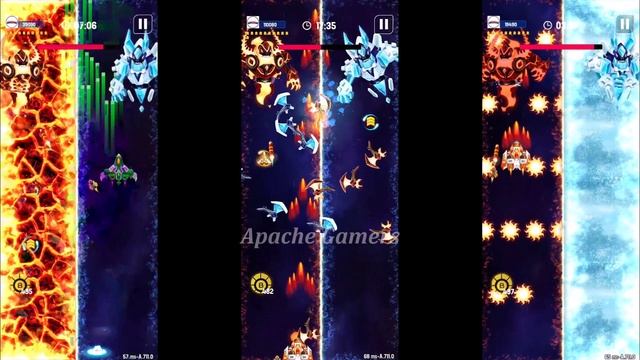 Galaxy Attack: Space Shooter | Boss Mode | New Boss 60 Boss Review | By Apache Gamers смотреть онлайн