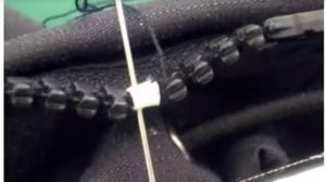 КАК ПОЧИНИТЬ СЛОМАННЫЙ ЗУБЧИК МОЛНИИ