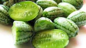 Мини-арбуз, который на вкус как огурец и лайм – и вы можете вырастить его дома