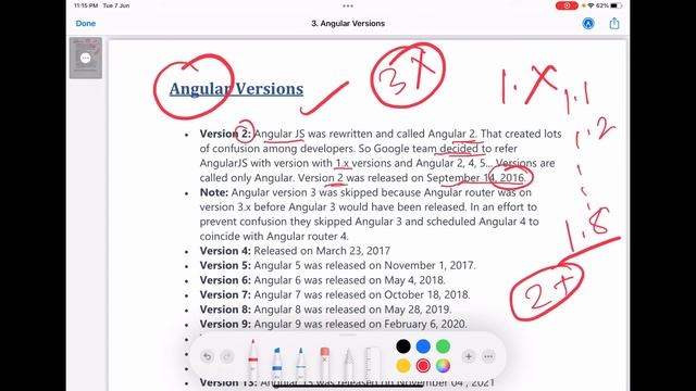 Angular Versions | #angular #version | #Angular Chapter 3 #hinditutorial смотреть онлайн